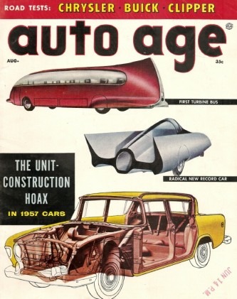 AUTO AGE 1956 AUG - WINDSOR, CLIPPER, CENTURY TESTED, MERCEDES MIT COMPRESSOR